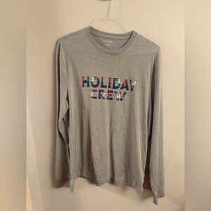 J.Crew “Holiday Crew” Long Sleeve Graphic Tee – Size L